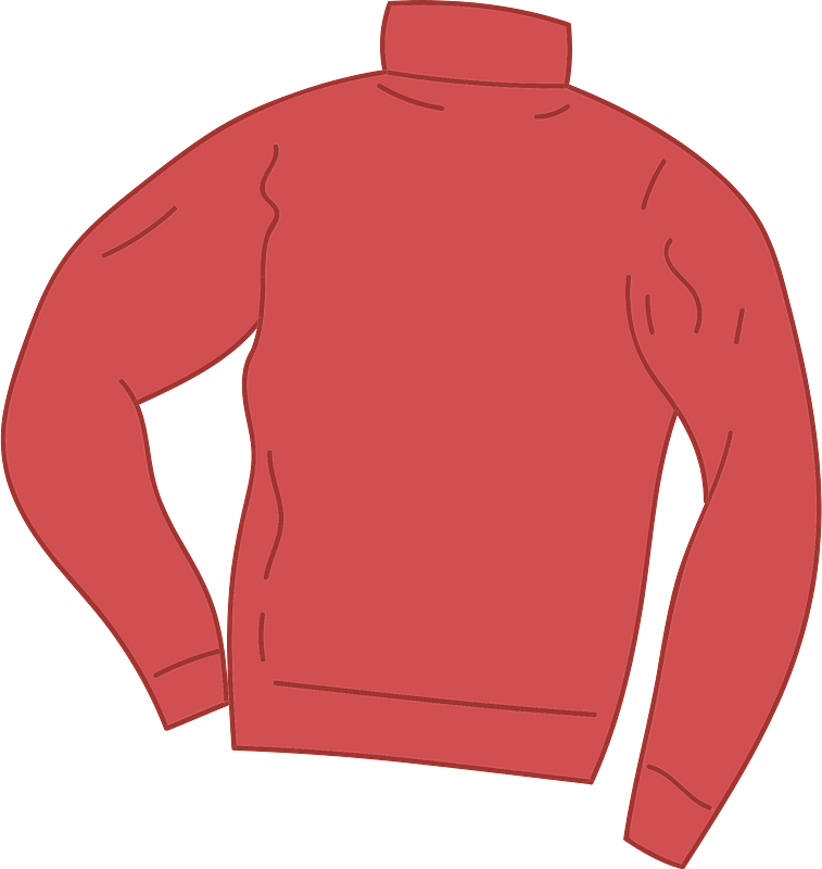 Red sweater