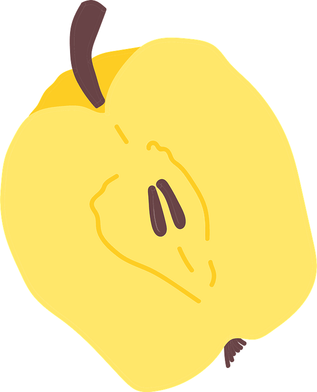 Half apple