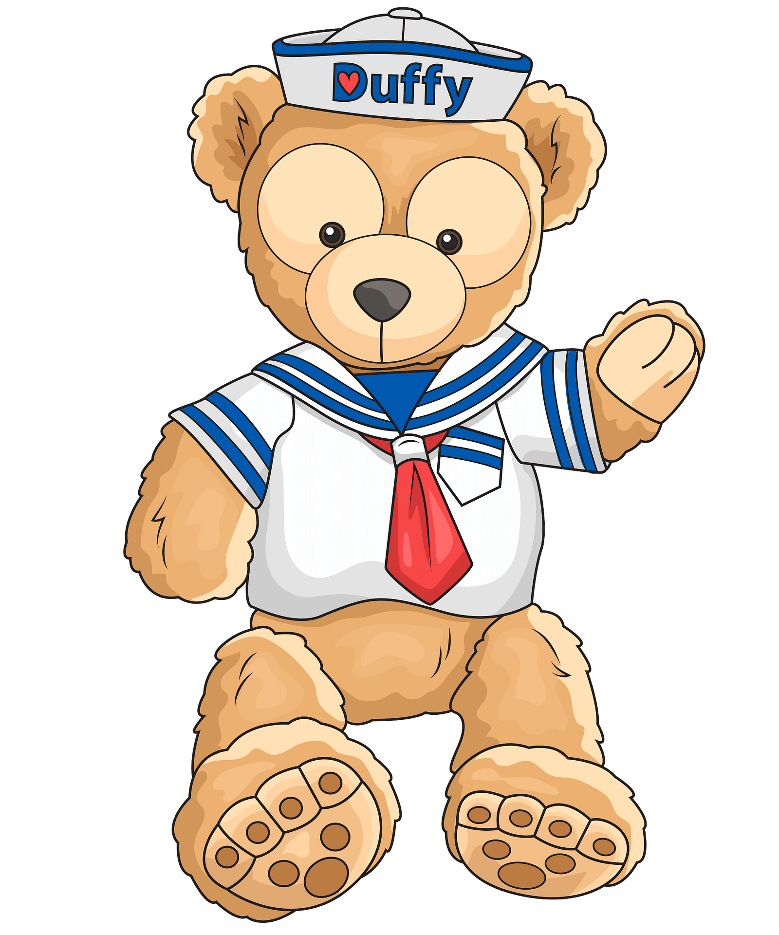 Duffy the Disney Bear Images vectorielles gratuites sur creazilla