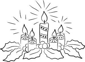 Advent candles