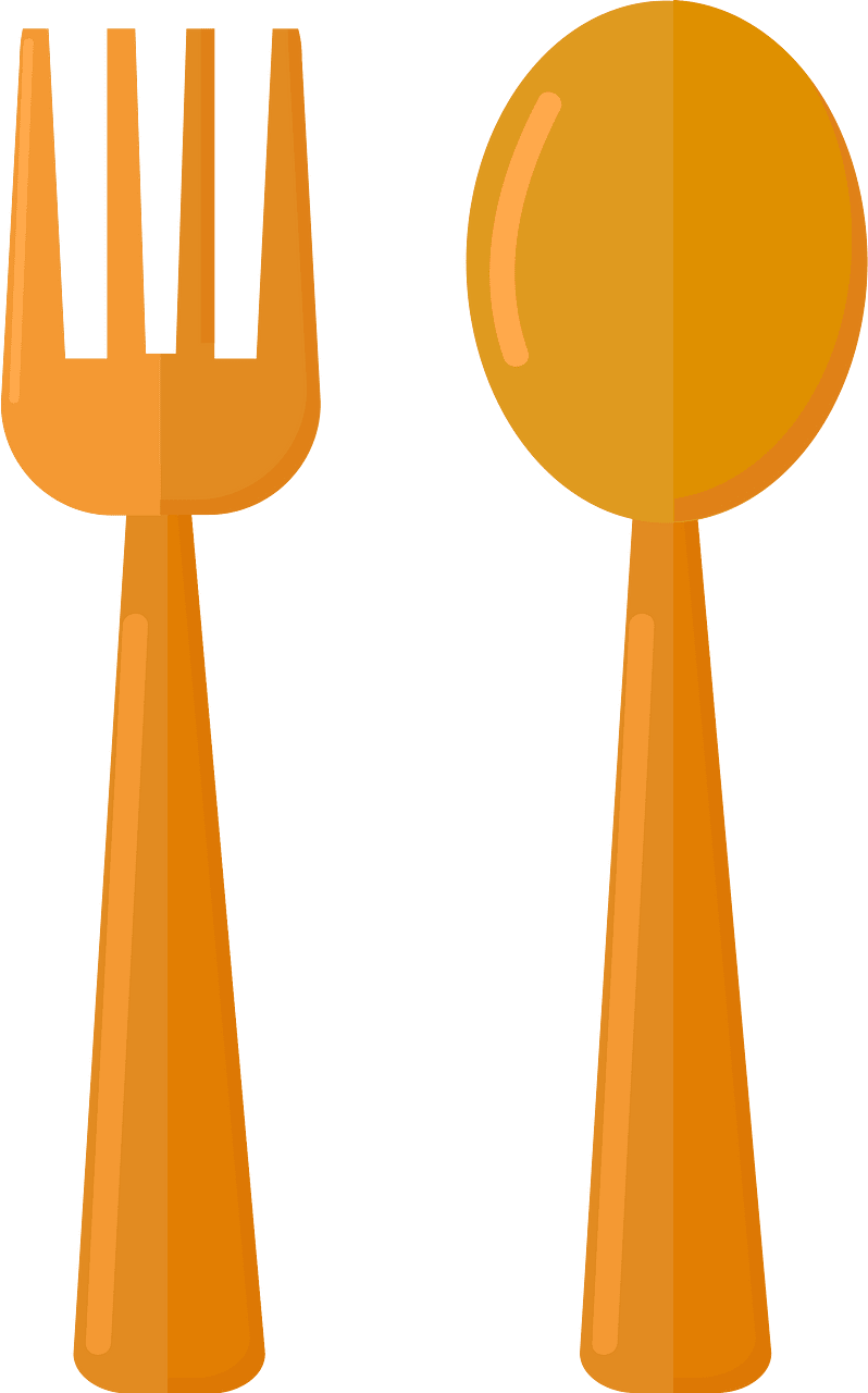Fork and spoon
