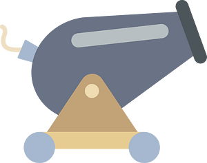 Pirate cannon