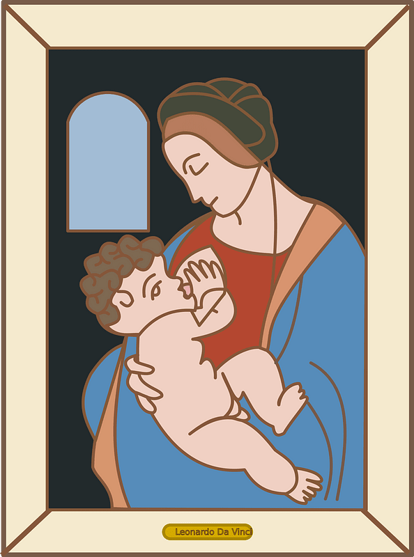 Madonna Litta by Leonardo Da Vinci