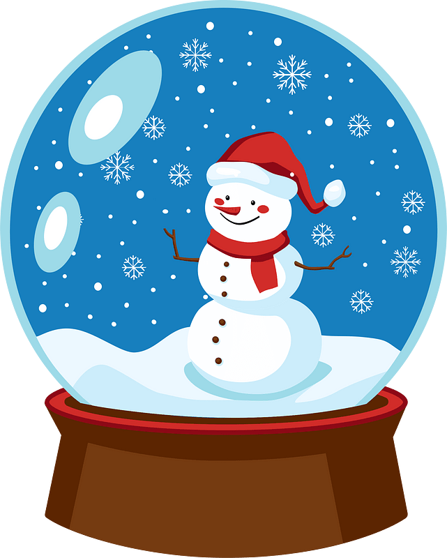 Snow globe - Free vector clipart images on creazilla.com