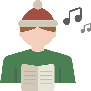 Christmas carolers