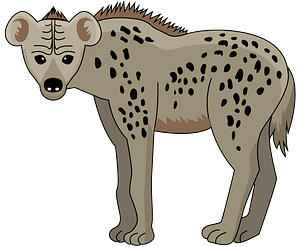 Gevlekte hyena