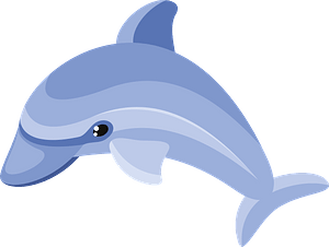 Blue dolphin