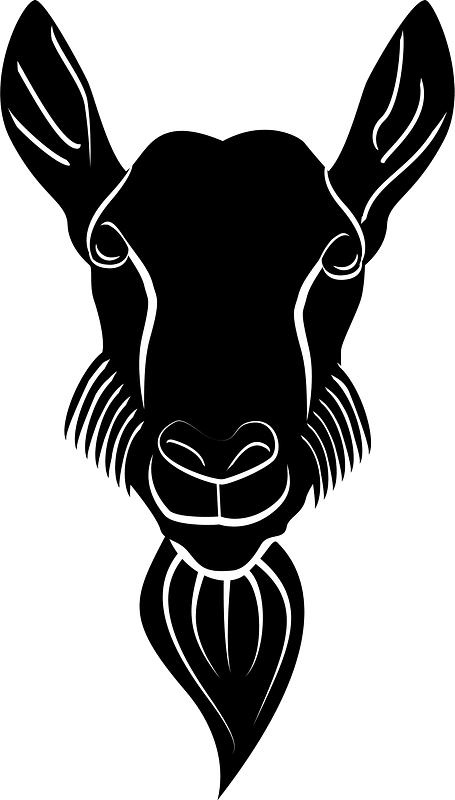 Goat head - Free vector clipart images on creazilla.com