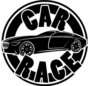 Car race logo