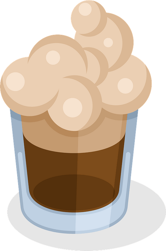 Coffee milk cream