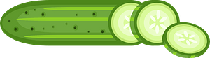 Cucumber slice