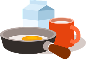 Egg and milk