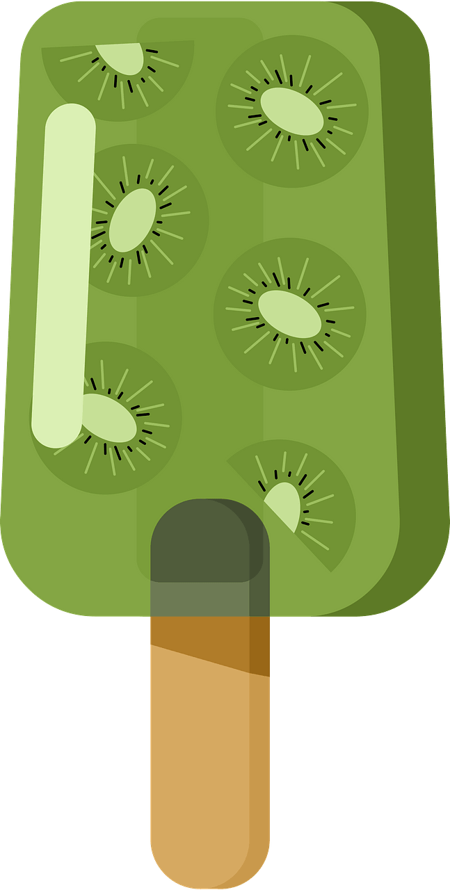 Kiwi ice cream
