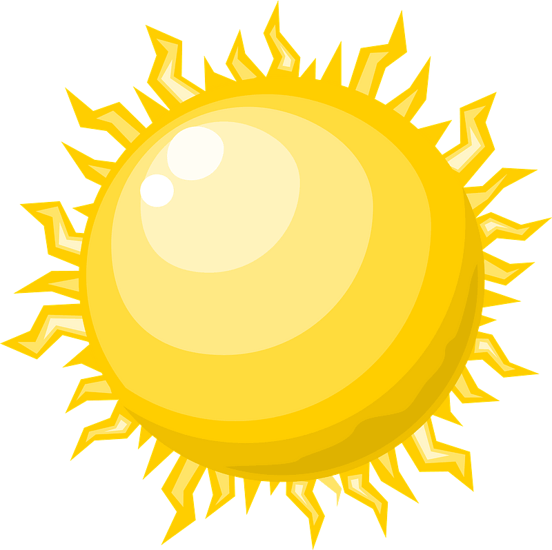 Star sun - Free vector clipart images on creazilla.com