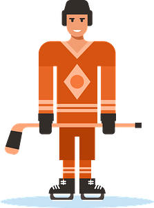 Hockey Spieler