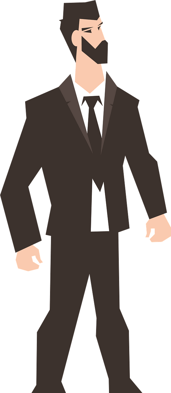 Uomo barbuto