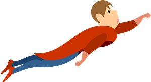 Boy superhero