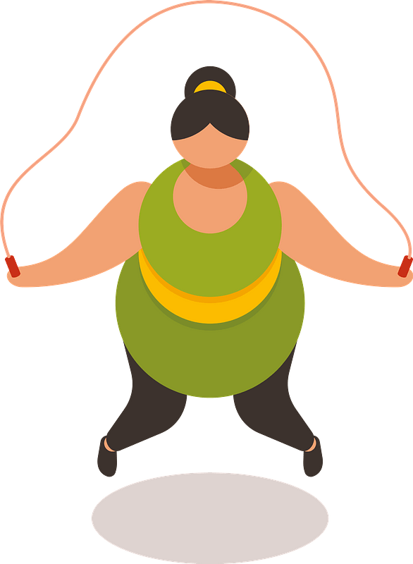 Woman working out