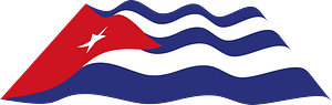 Cuba wavy flag