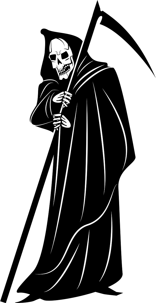 Death with scythe