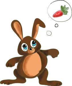 Hare dreaming of a carrot
