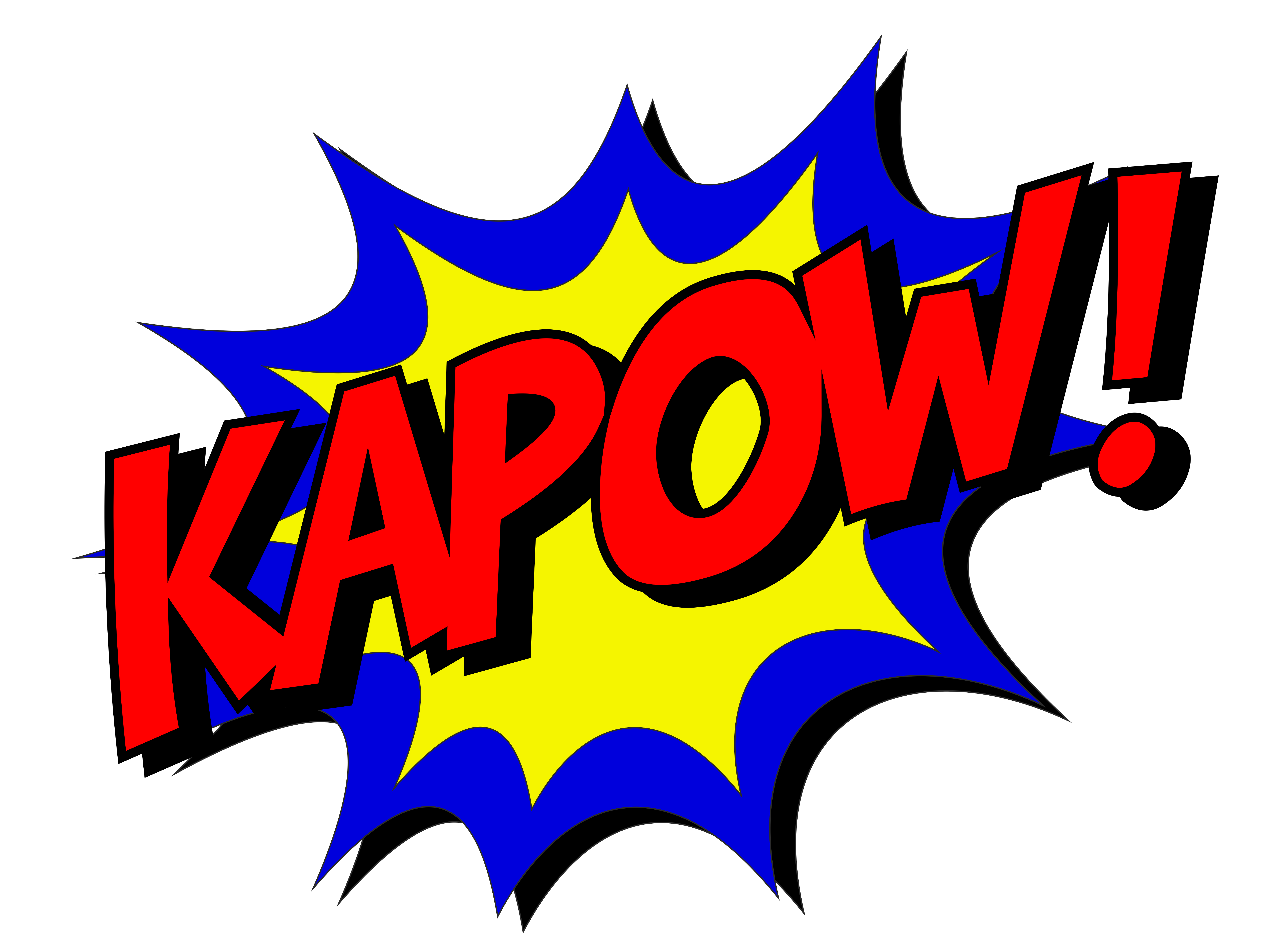 Kapow! - Free vector clipart images on creazilla.com