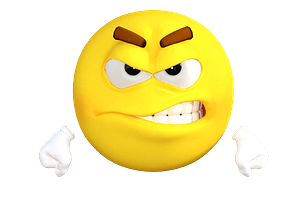 Angry emoji