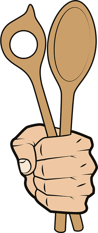 Cookingware in hand