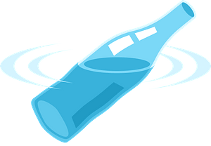 Floating bottle