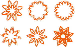 Flowers set