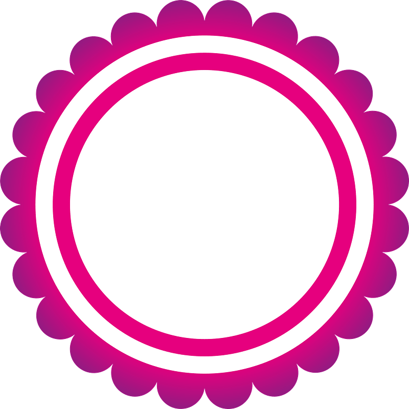 Flower sticker