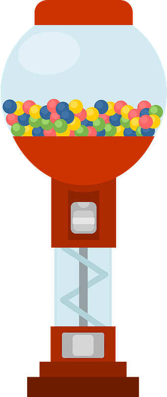 Gumball vending machine