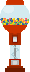 Gumball vending machine