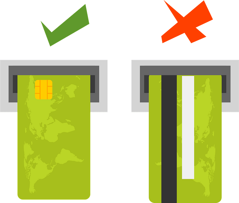 Insert credit card