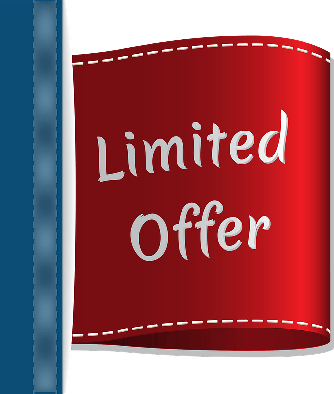 Limited offer label