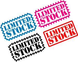Limited stock label