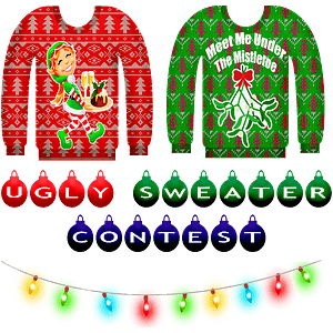 Ugly Sweater Contest Banner
