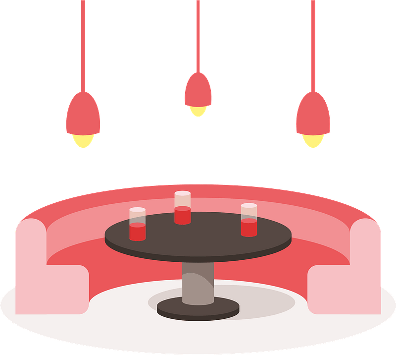 Night club interior
