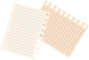 Notebook pages