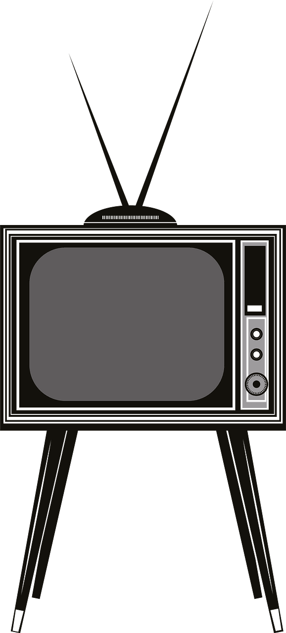 Old tv set