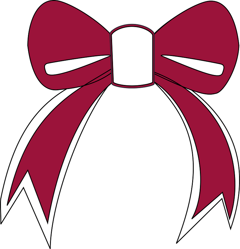 Сrimson Christmas Bow