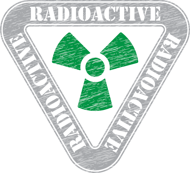 Radioactive label