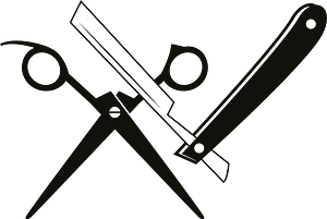Razor and scissors