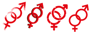 Various gender symbols