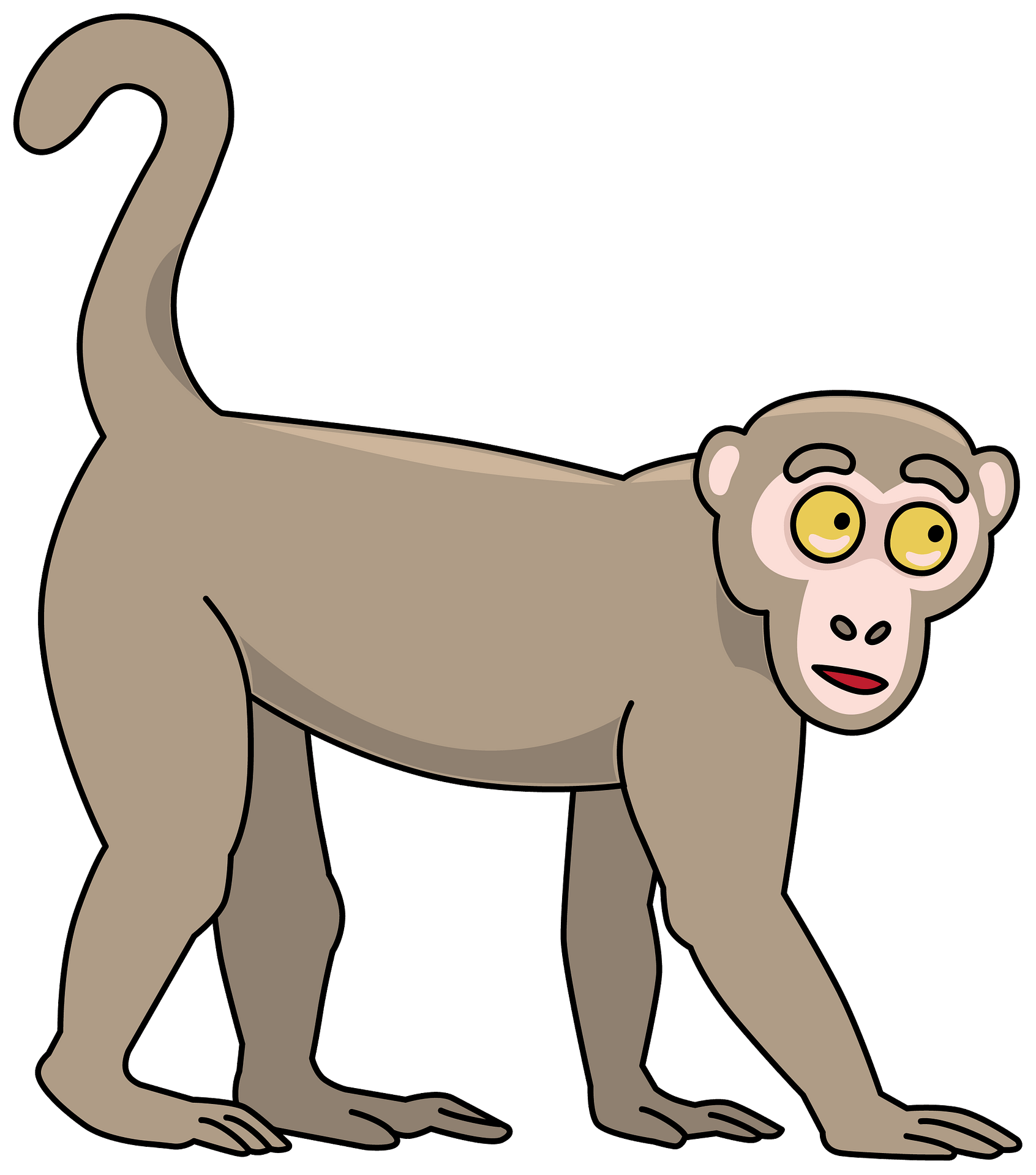 550+ Free Monkey Clipart Images