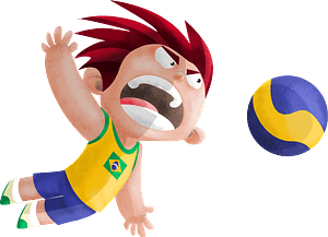 Jogador de vôlei brasileiro