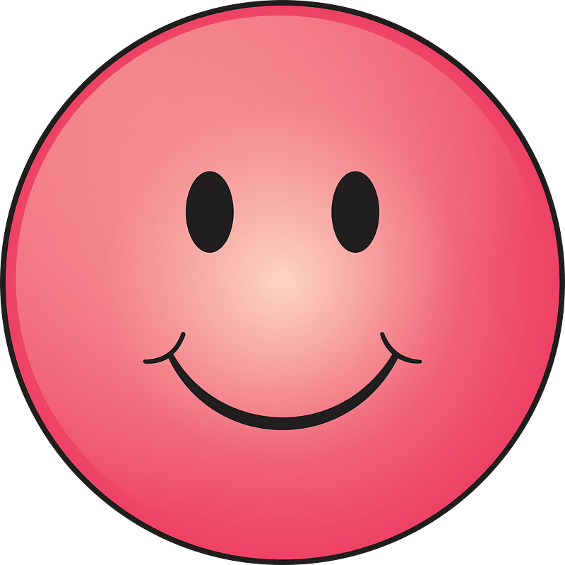 Pink smiley