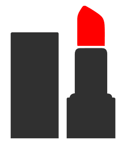 Red lipstick