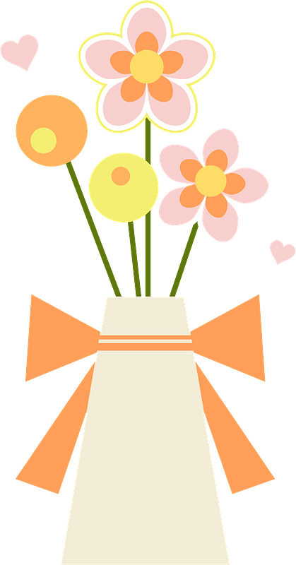 Flowers in a vase