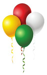 Colourful balloons